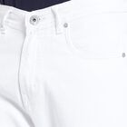 Men's 100% Cotton Jeans, White, small image number null